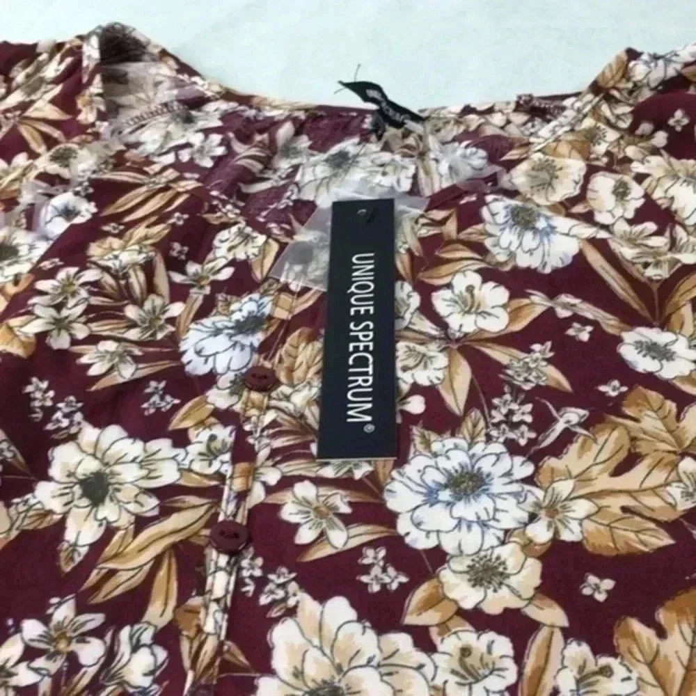 COPY - Unique spectrum ladies blouse  M - Picture 14 of 16
